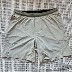 Ten Thousand Men Pro Line Set Short Sand Beige Small 6.5 inch Inseam with Liner